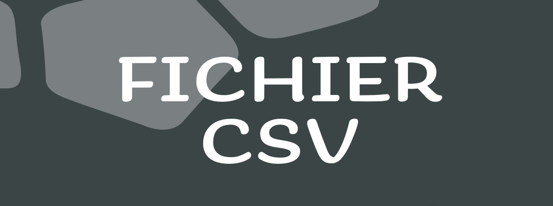 Fichier CSV avec Python